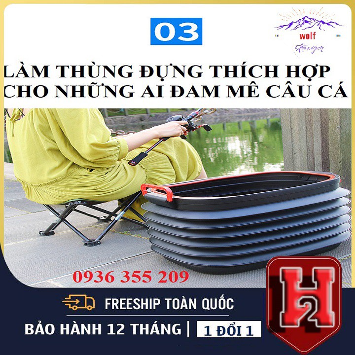 Thùng, Hộp Cao Su Co Giãn Đựng Đồ Trên Ô Tô, Xe Hơi❤️ FREESHIP ❤️Dung Tích 37Lit