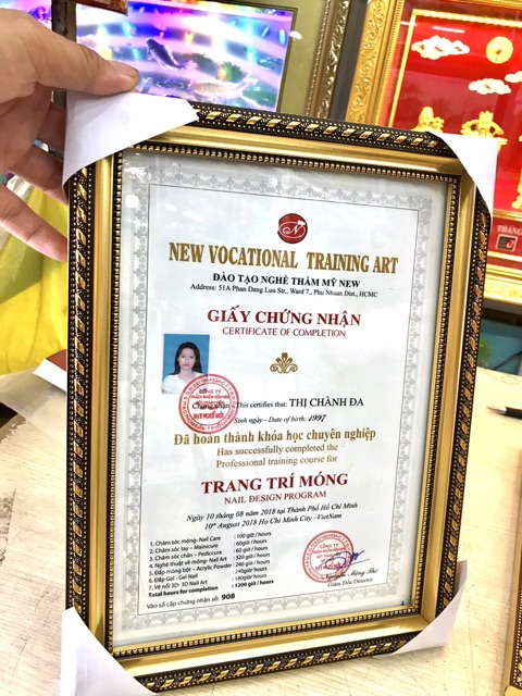 Khung Bằng khen A4 ( 21x30 ) Bảo hành Gãy Vỡ