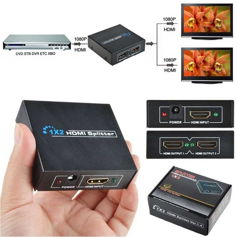 Bộ Chia Cổng Hdmi 1x2 V1.4D Viewhd - Pc-47