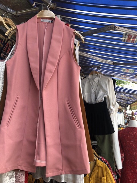 Áo khoác sát nách hàng chuẩn giá SỐC