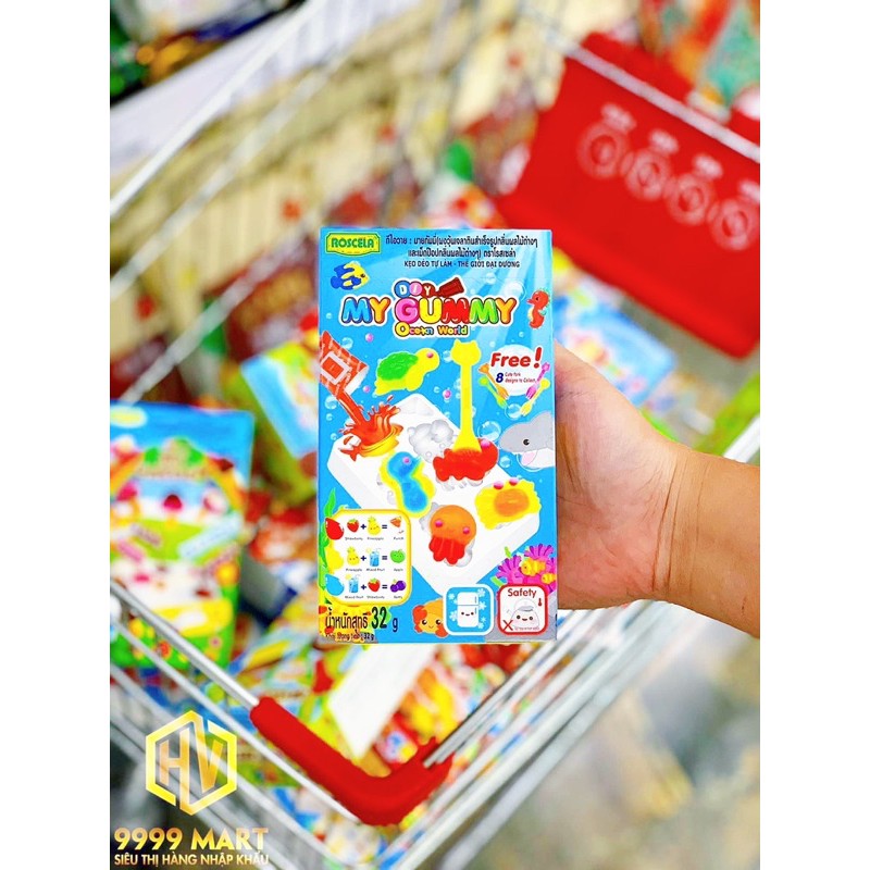 BÁNH KẸO TỰ LÀM DIY ROSCELA THÁI LAN