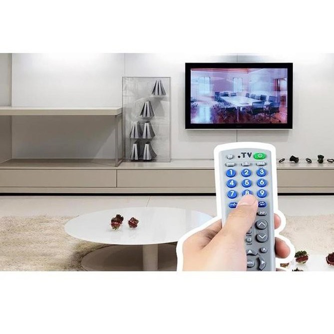 Remote đa năng điều khiển được các loại tivi đa chức năng