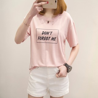 ÁO THUN NỮ HỌA TIẾT FORGOT ME