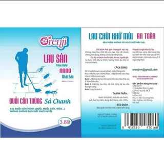 NƯỚC LAU SÀN ORENJI 1L