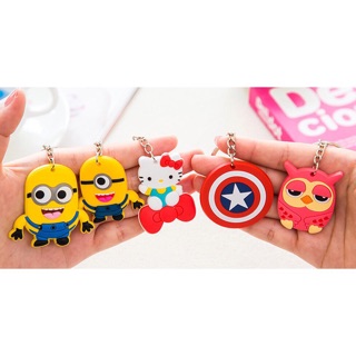 Móc Chìa Khoá Nhựa Dẻo Cute