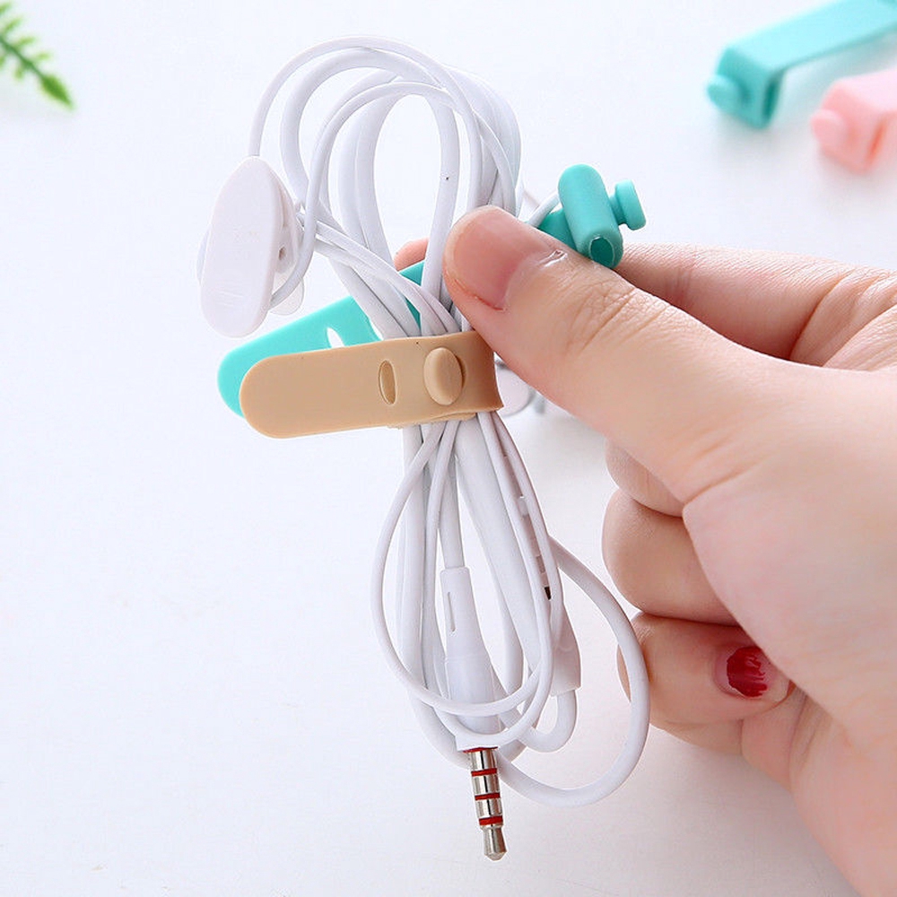 Bộ 4/8 Phụ Kiện Giữ Dây Cáp Gọn Gàng Tiện Dụng