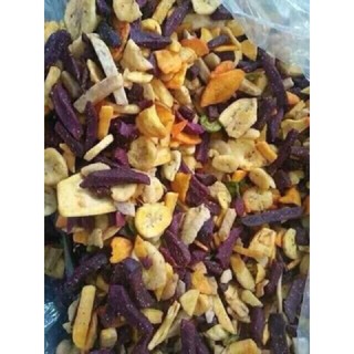 Trái Cây Sấy Vỡ 500G Siêu giòn ngon