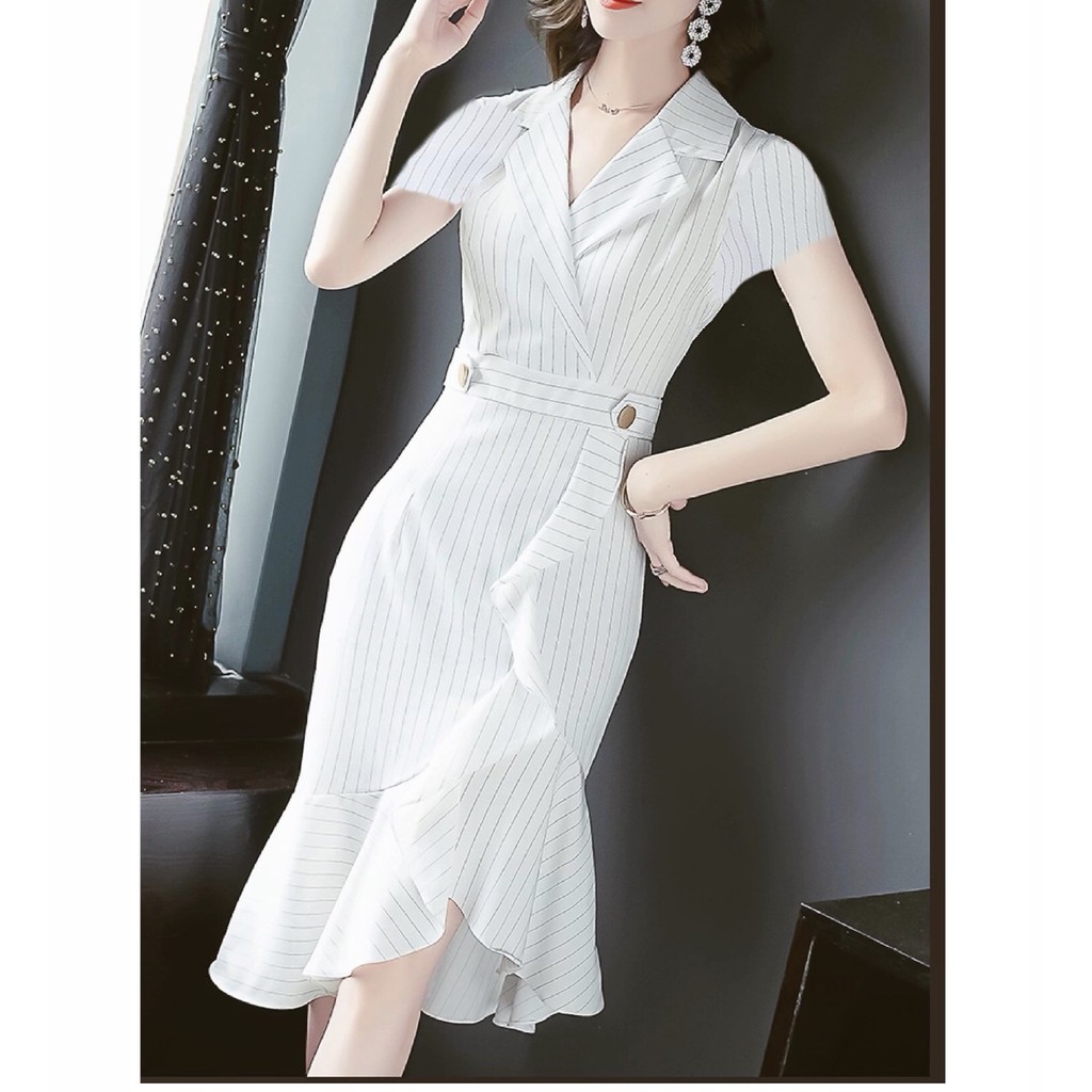 Đầm midi Cati đuôi cá