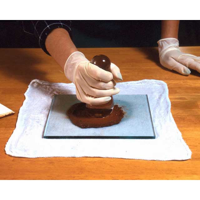 Muller chày thủy tinh mài màu nước thủ công