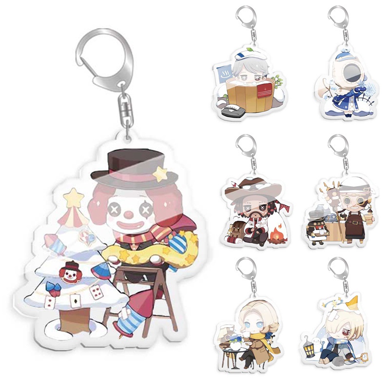 Móc khóa họa tiết nhân vật Brelok Emily Dale hoạt hình Identity V xinh xắn dành cho bé