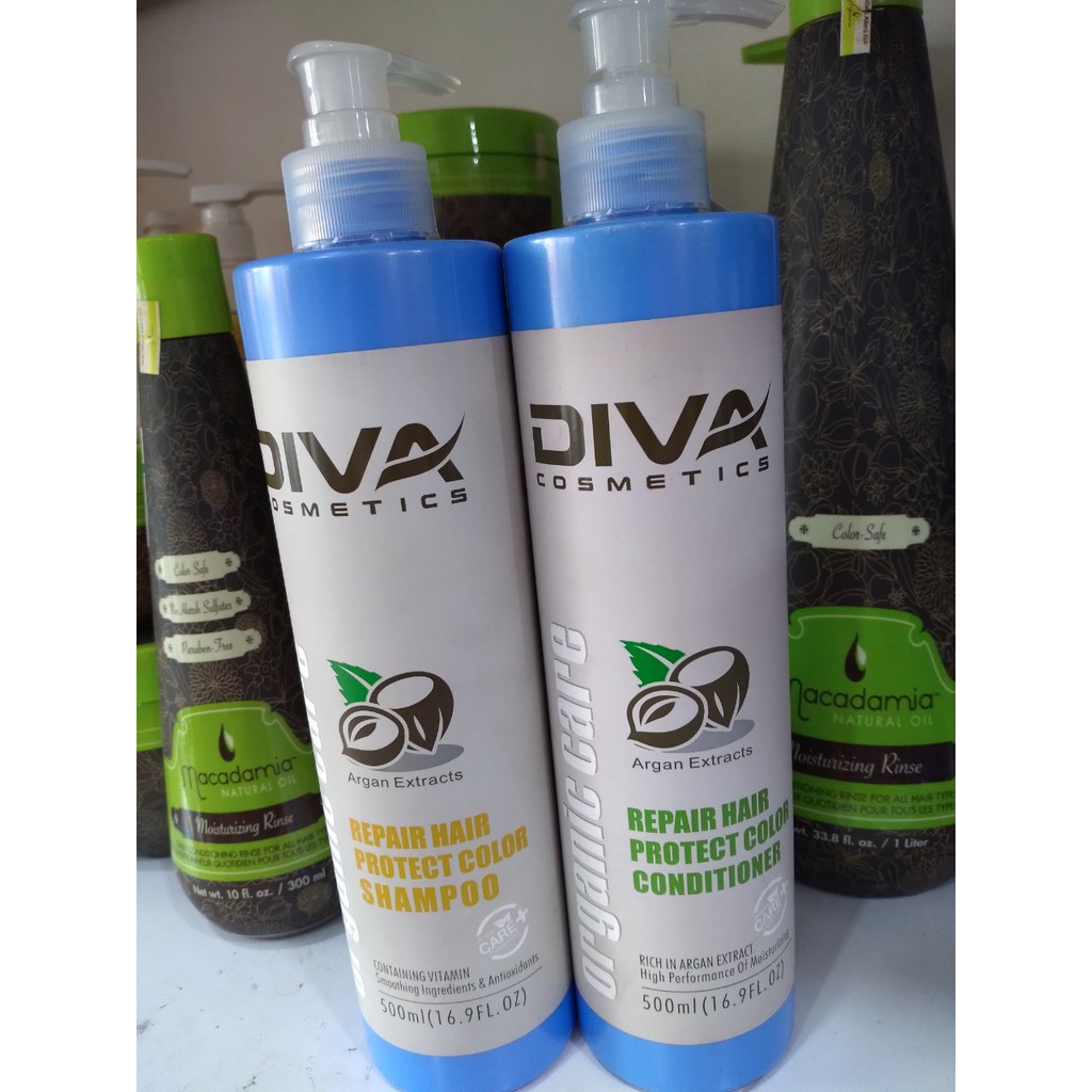 Bộ dầu gội xả phục hồi tóc hư tổn Diva 500ml ( Hàng chính hãng )