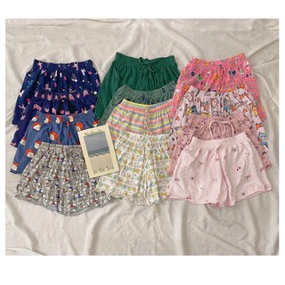 Quần đùi thái nữ cotton hoạ tiết, chân bèo