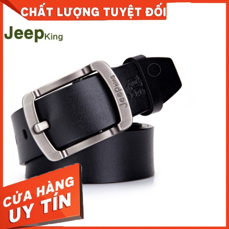 HÀNG CAO CẤP -  Thắt Lưng Nam Da Thật, Thắt Lưng Da Bò - Dây Nịt Nam Jeep Thời Trang Cao Cấp  - Hàng Cao Cấp