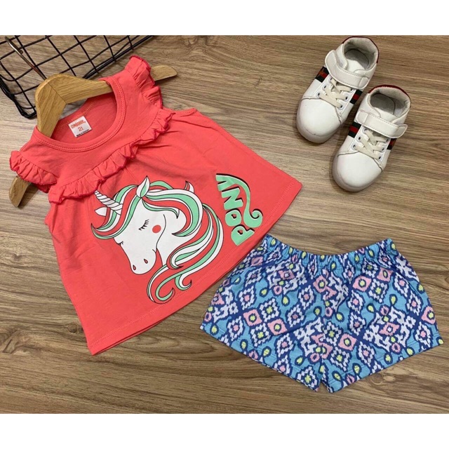 Combo bộ đùi bé gái 5 bộ