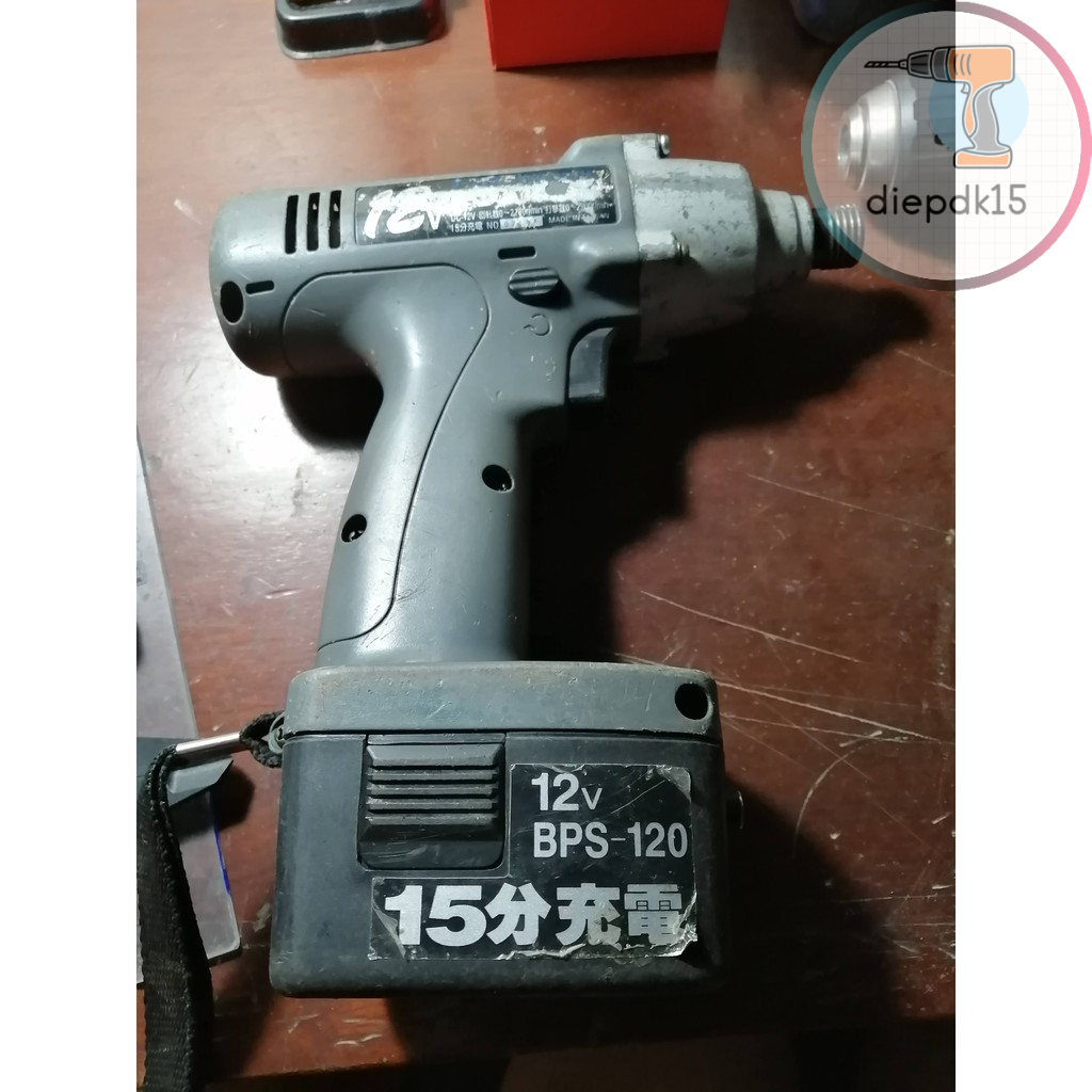 Máy khoan pin nhật bãi cũ CIDS 12V
