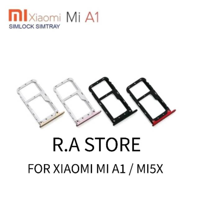 Khay Đựng Sim / Thẻ Sim Điện Thoại Xiaomi Mia1 Mi-a1 Mi5x Mi-5x