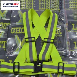 Áo dây phản quang co giãn