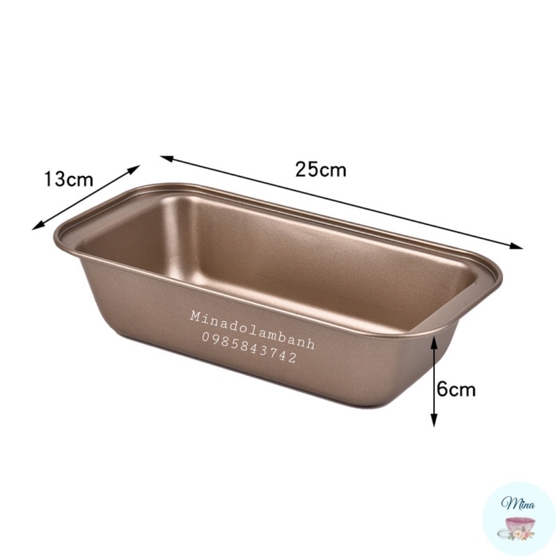 Khuôn Loaf chống dính 25cm
