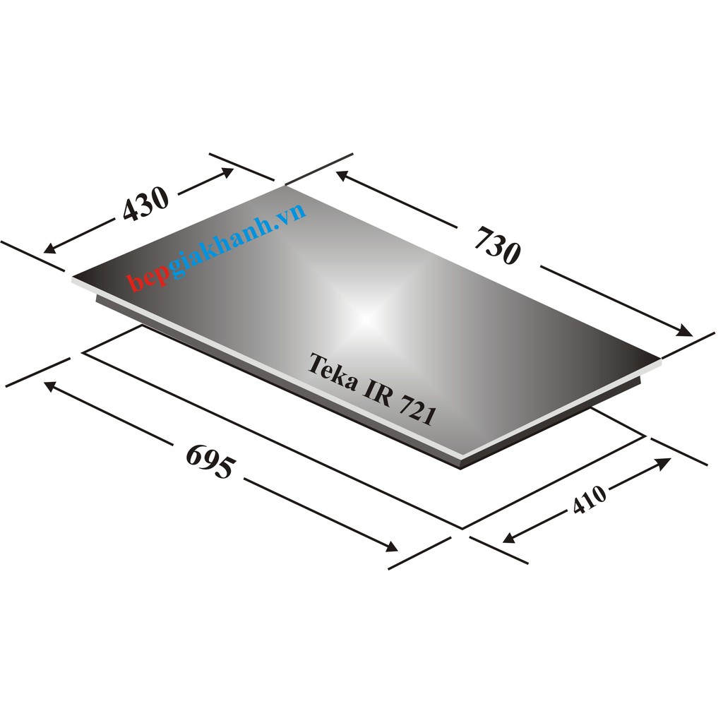 Bếp từ đôi Teka IR 721 sản xuất Trung Quốc