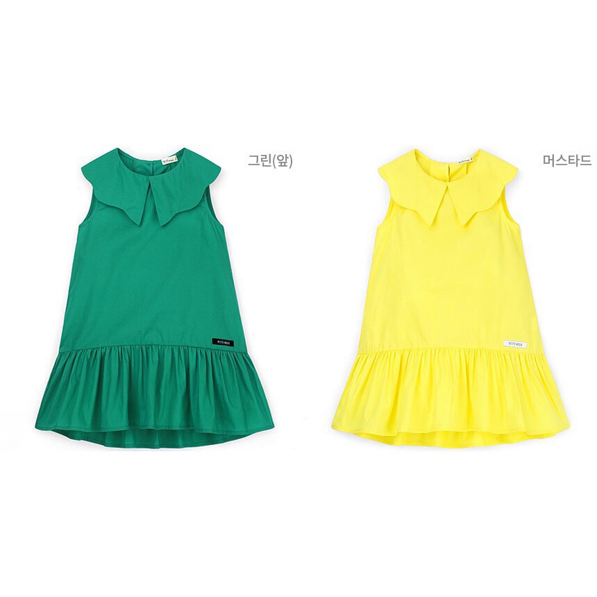 Đầm vải kate Petite Mieux cho bé gái 3-12T D135