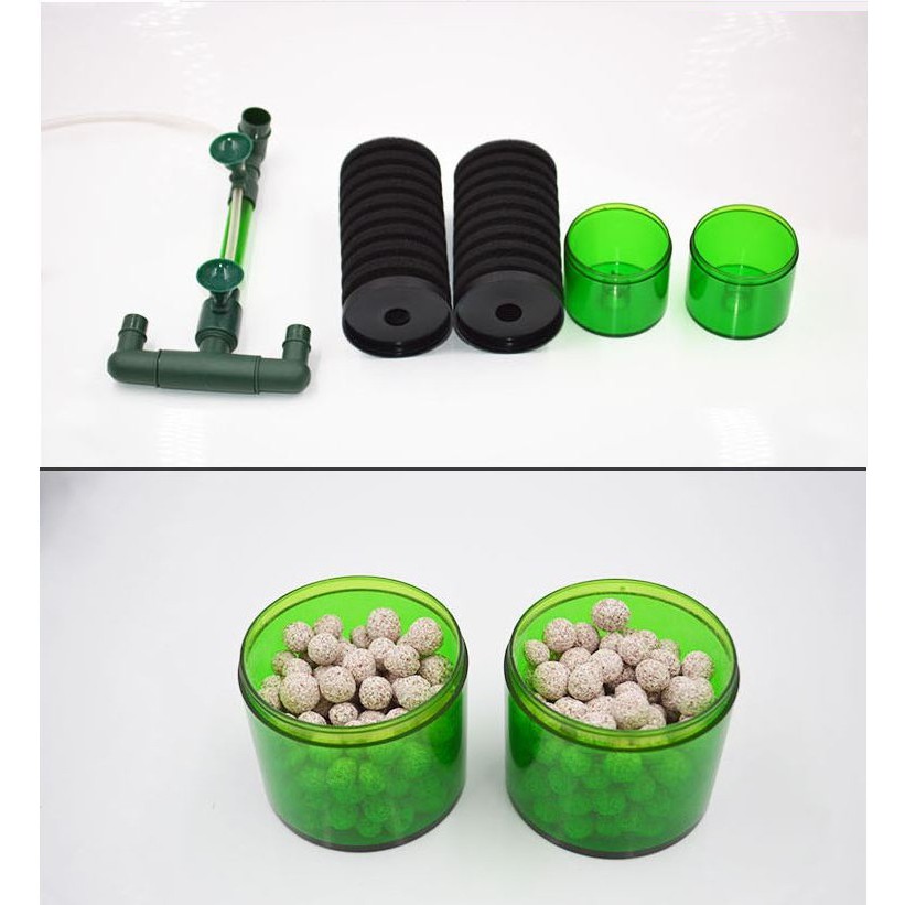 Lọc Bio QS-100A/ 200A chuyên dụng nuôi tôm, tép, cá nhỏ