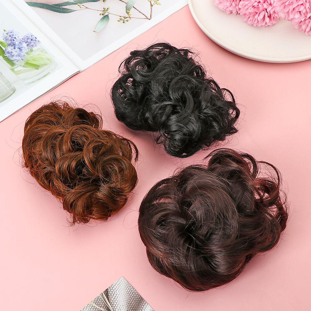 Búi Tóc Giả Từ Sợi Tổng Hợp Dành Cho Nữ