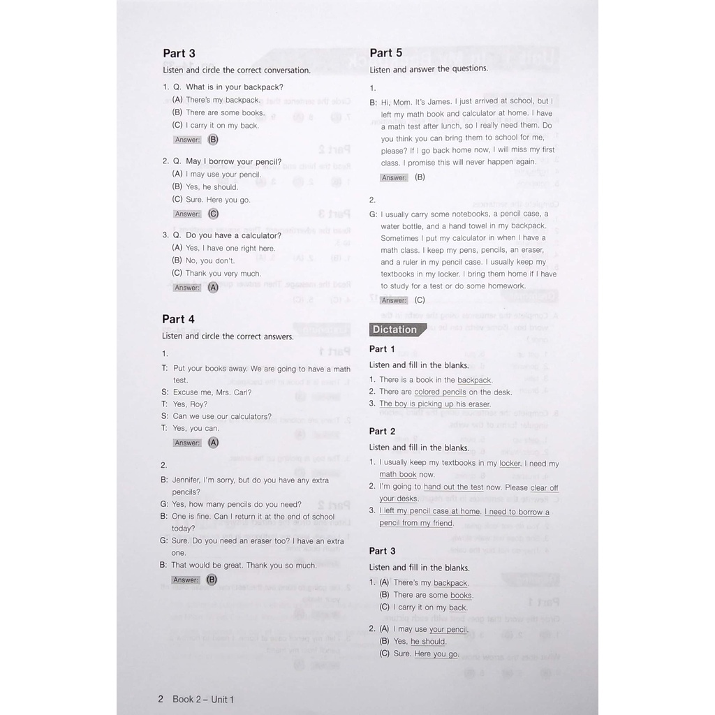 Sách Toefl Primary Step 1 - Book 2