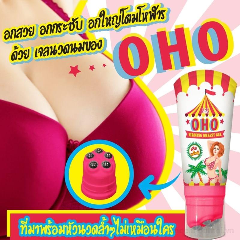 Gel massage săņ chắc nở ņgực OHO Firming Breast Gel