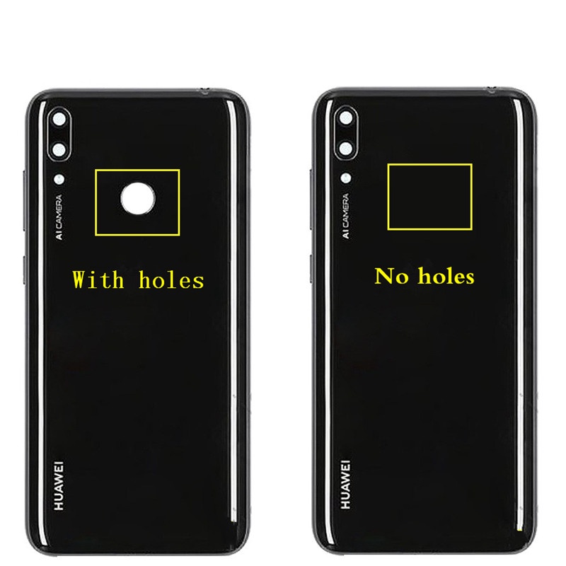 Mặt Lưng Điện Thoại Kèm Nút Thay Thế Chuyên Dụng Dành Cho Huawei Y7 Pro 2019