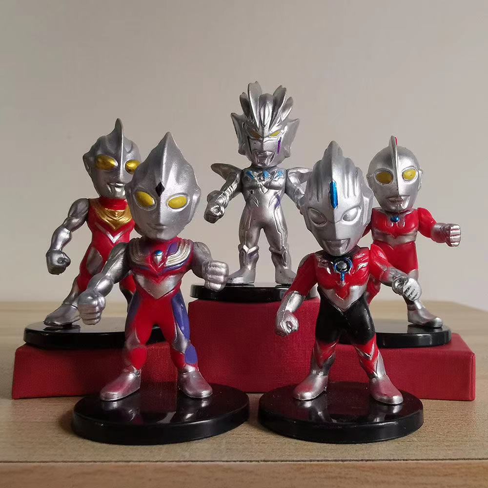 ❤️Đồ chơi trẻ em Quái Vật ULTRAMAN MINI Độc Đáo❤️ Set 6 Trong 1 Mô Hình Quái Vật Ultraman mini Bằng Nhựa Mềm Cho Bé