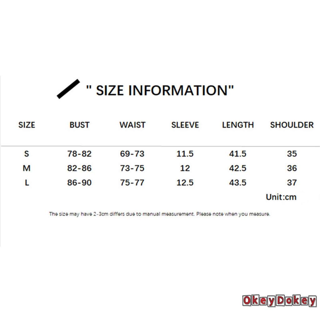 OKDK-Y2K Women Short Sleeve T-shirts Striped Round Neck Summer Casual Crop Tops