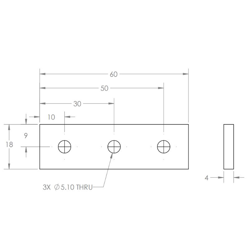 Giá Đỡ Cố Định Tấm Nhôm Thẳng Chịu Được Sức Nặng Dùng Sửa Chữa