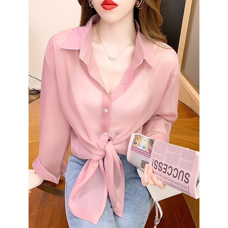 Áo Khoác Cardigan Mỏng Nhẹ Tay Dài Chống Nắng Thời Trang Mùa Hè Dành Cho Nữ