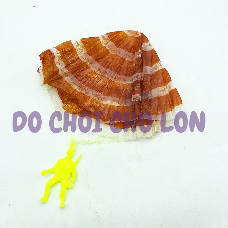 Đồ chơi lính nhảy dù ném dù bằng ni lông cho bé