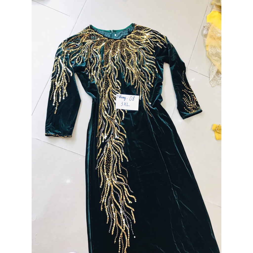 Áo nhung thiết kế cho mẹ