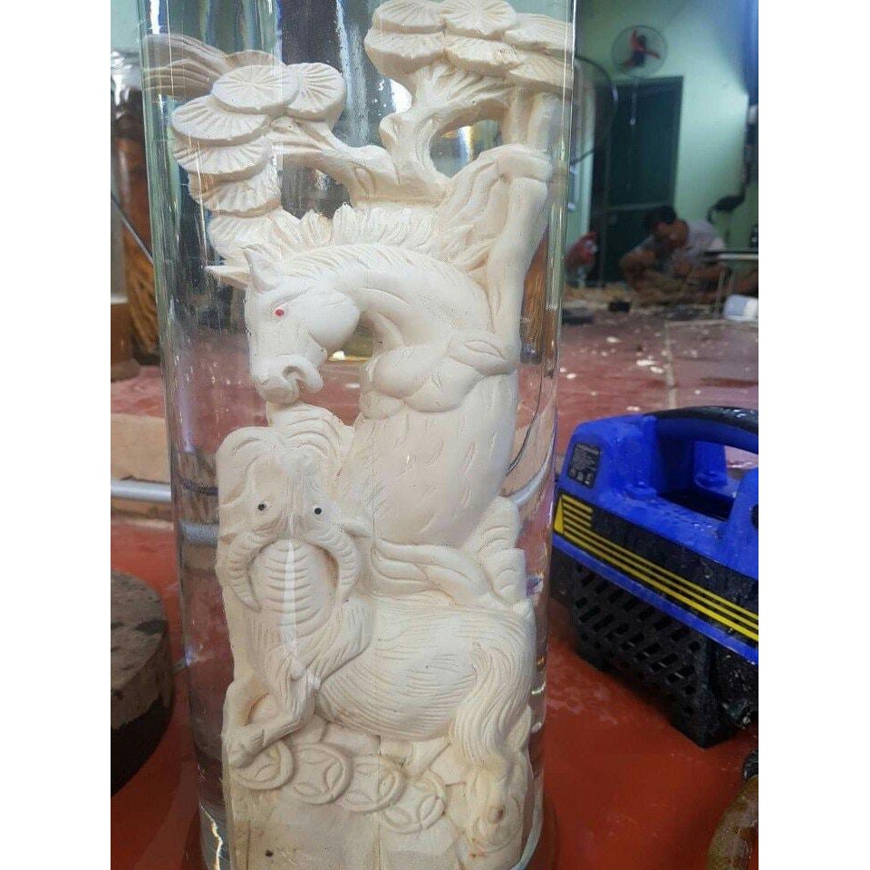 Củ đinh lăng điêu khắc - Hình tùy chọn