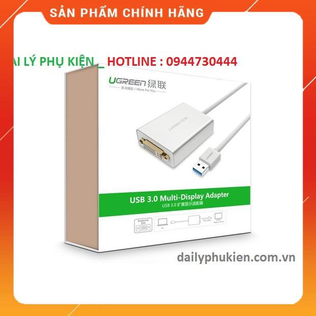 Cáp chuyển đổi USB sang DVI 24+5 Ugreen 40243 dailyphukien