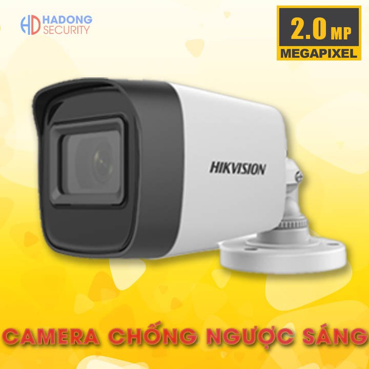 Camera chống ngược sáng 2MP Hikvision DS-2CE16D3T-IT 4 chế độ, hồng ngoại 30 mét