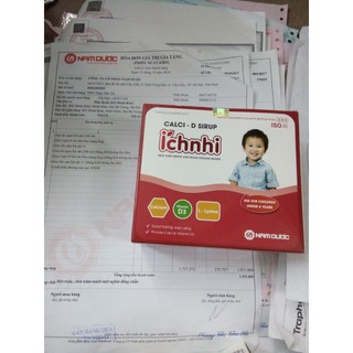 Siro canxi ích nhi cho bé