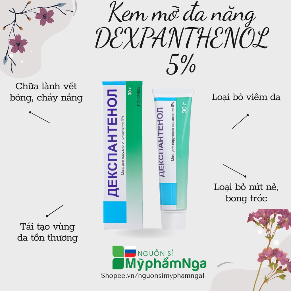 Kem mỡ đa năng DEXPANTHENOL 5%