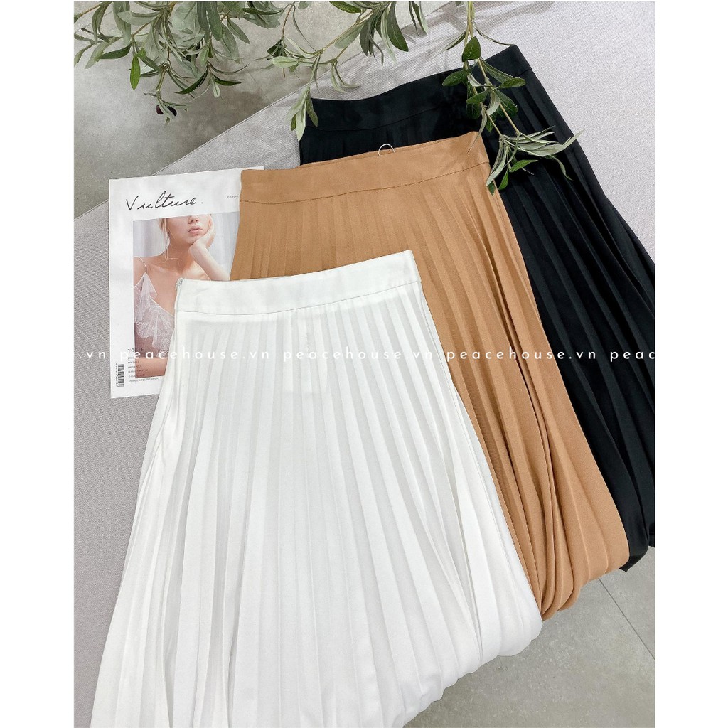 [Mã WASKT304 giảm 15% tối đa 30K đơn 99K] Váy xếp ly dài T620 , Peace House Clothing | BigBuy360 - bigbuy360.vn