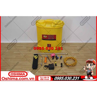 Bình xịt điện Oshima OS20 vàng