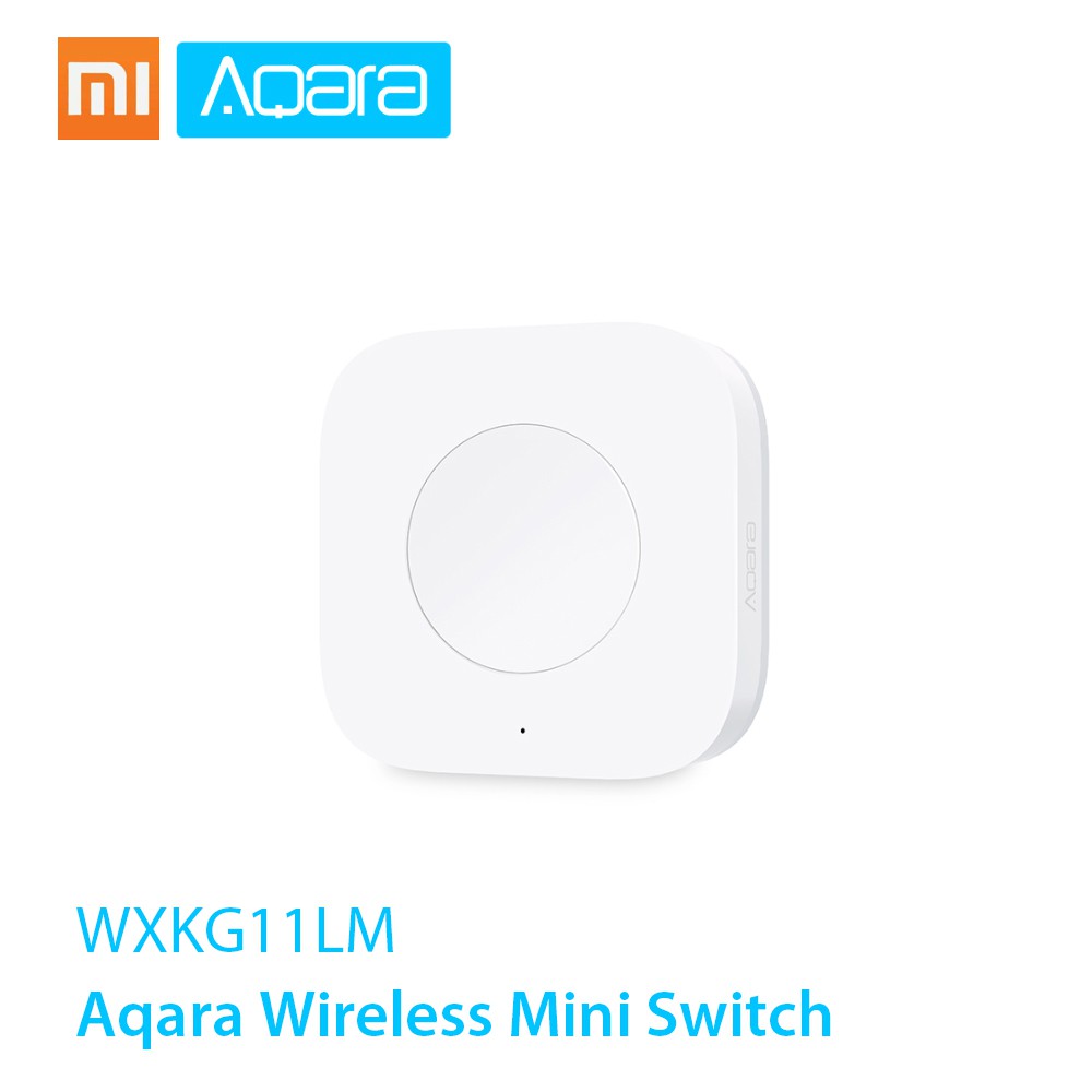Công tắc mini không dây Xiaomi Aqara điều khiển từ xa bằng hệ thống Zigbee cho điều hòa