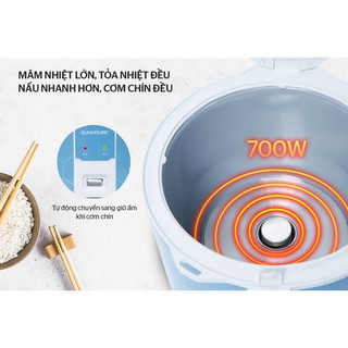 Nồi Cơm Điện Sunhouse SHD8622G