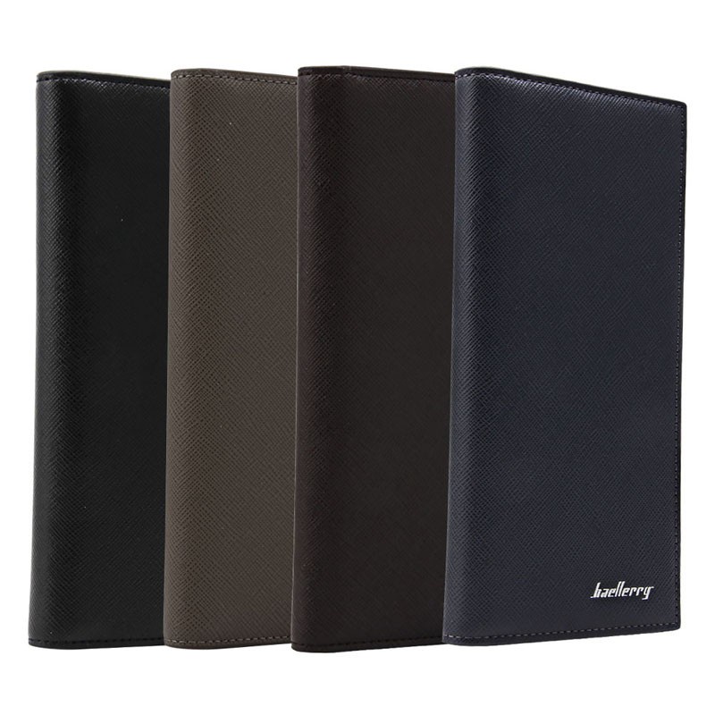 Ví Da Dài Gập Đôi Siêu Mỏng Cho Nam