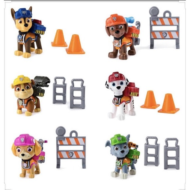 PAW PATROL ULTIMATE RESCUE CONSTRUCTION PUPS Những chú chó cứu hộ - Bộ chó xây dựng