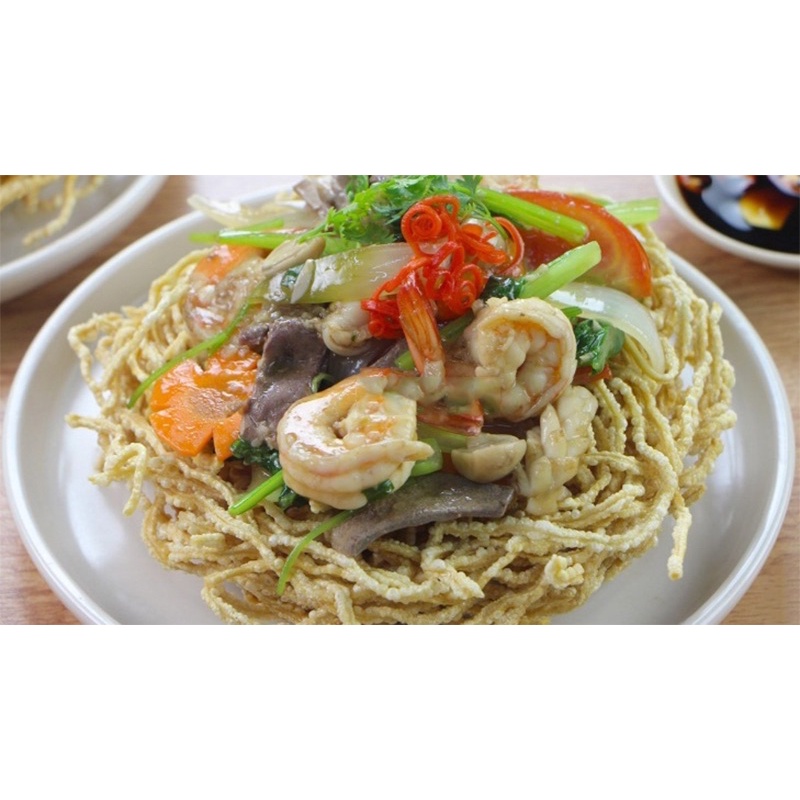 Mì Chiên Giòn , Mì Xào Giòn ĐÃ CHIÊN SẴN