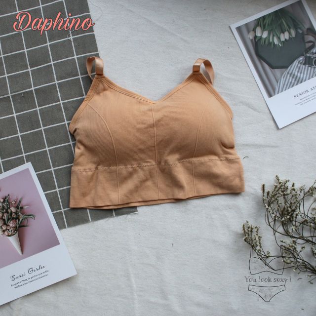 Áo bra nữ - áo bra len gân tăm chất đẹp 2 dây hở lưng siêu hot ABU01 | BigBuy360 - bigbuy360.vn