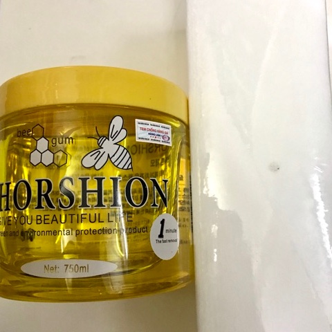 ✨ HOT ✨ sáp wax tẩy sạch lông lạnh Horshion mật ong 500g hủ vàng | BigBuy360 - bigbuy360.vn