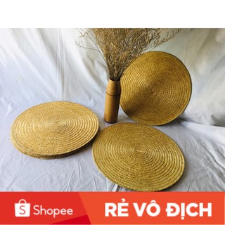 Tấm Lót Trải Bàn Ăn, Decor Bằng Cói, có ảnh thật Nhiều Kích Thước và Chất Liệu
